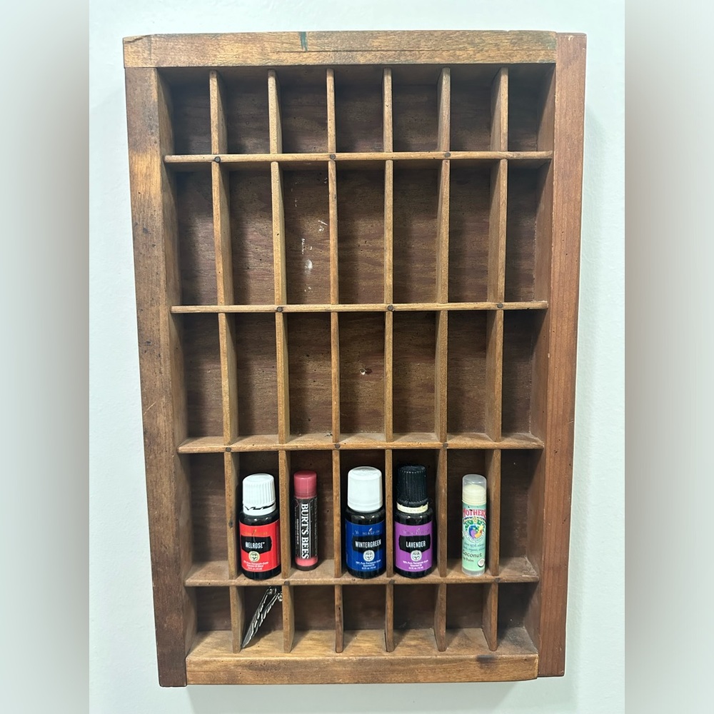 Printers Tray / Essential Oil Shelf